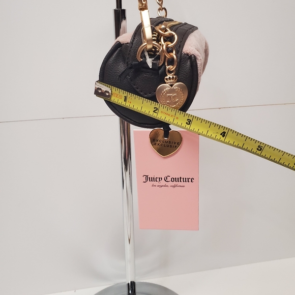 Juicy Couture Mini Bag in Pink with Gold Chain - Picture 4 of 5